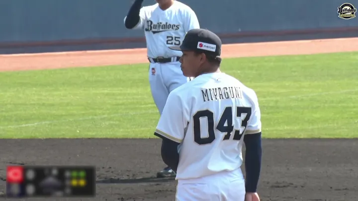 【ファーム】宮國凌空が7.1回1安打無失点　オリックスが連勝を飾る