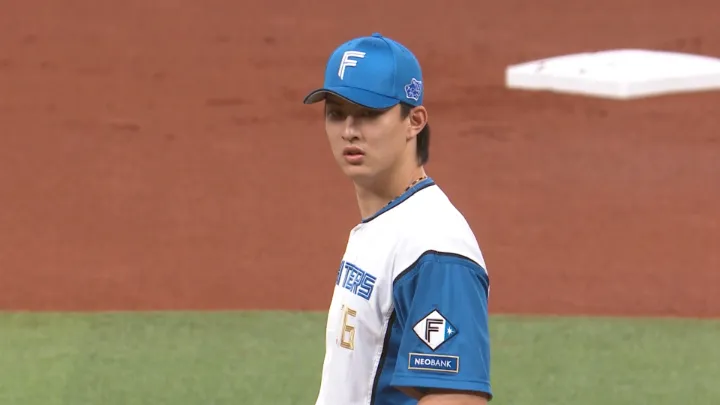 北海道日本ハムファイターズ・達孝太投手©パーソル パ・リーグTV