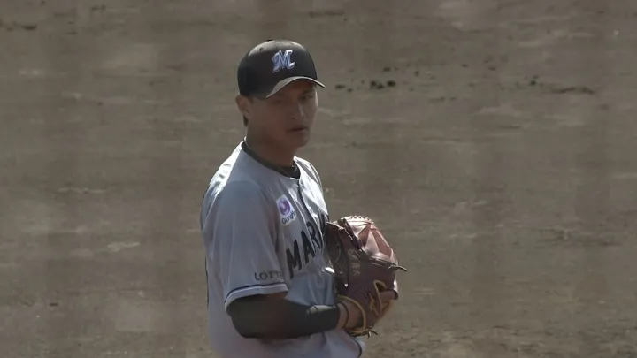 千葉ロッテマリーンズ・毛利海大投手©パーソル パ・リーグTV