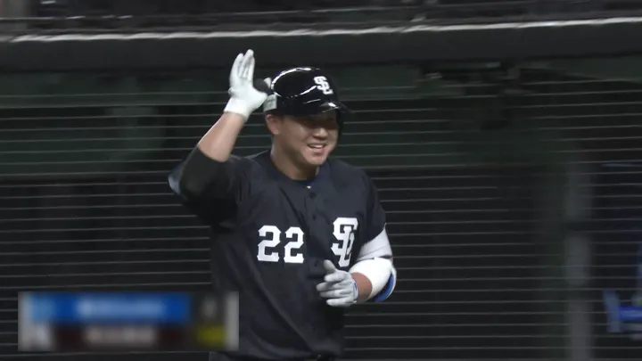 古賀悠斗が2号2ラン含む3安打3打点の活躍！　今季は攻守に存在感
