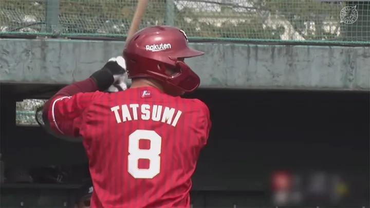 一軍合流の辰己涼介が3安打2打点1盗塁の活躍！　東北楽天がOP戦最終戦を白星で飾る