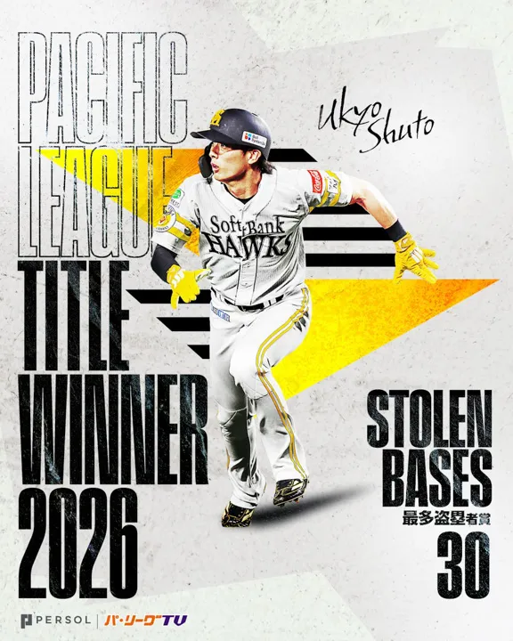 Fukuoka Softbank Hawks, Ukyo Shuto ©PLM