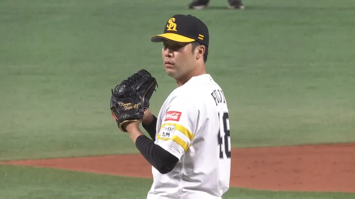 福岡ソフトバンクホークス・藤井皓哉投手 ©パーソル パ・リーグTV