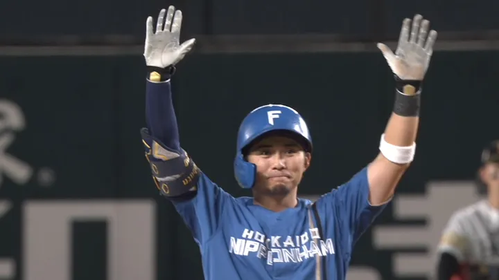 上川畑大悟が走者一掃のタイムリーツーベース　北海道日本ハムが連敗脱出