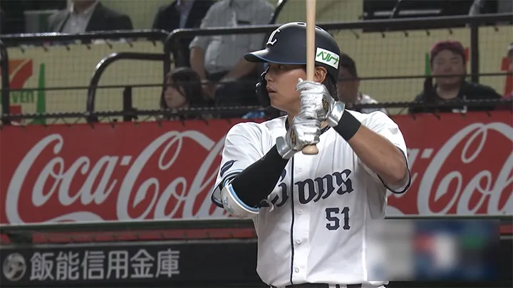 埼玉西武ライオンズ・西川愛也選手 ©パーソル パ・リーグTV