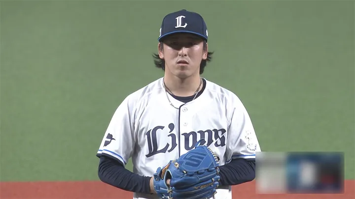 埼玉西武ライオンズ・隅田知一郎投手 ©パーソル パ・リーグTV