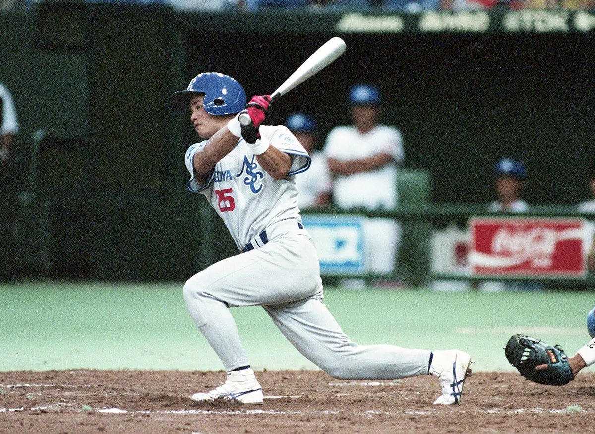 新日鐵名古屋の補強選手として出場した谷さん　©毎日フォト・サービス