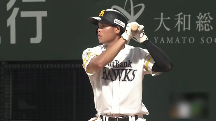 福岡ソフトバンクホークス・笹川吉康選手 ©パーソル パ・リーグTV
