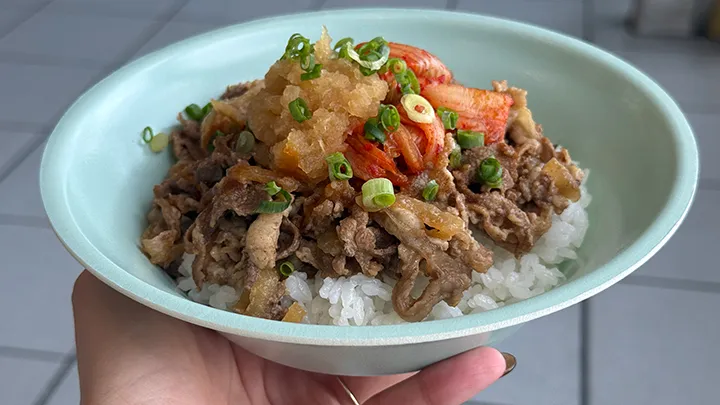 ガッツリなのにさっぱり！　おろしぽん酢で食べる焼肉丼【パ・リーググルメ部 #172】