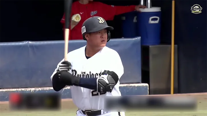 オリックス・バファローズ 内藤鵬選手 ©パーソル パ・リーグTV