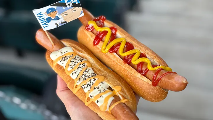 パリパリ食感がたまらない！　王道シャウエッセン®ホットドッグ【パ・リーググルメ部 #58】