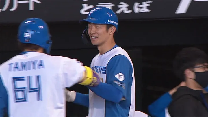 石井一成が2試合連続アーチ キャリアハイに並ぶ6号ソロ