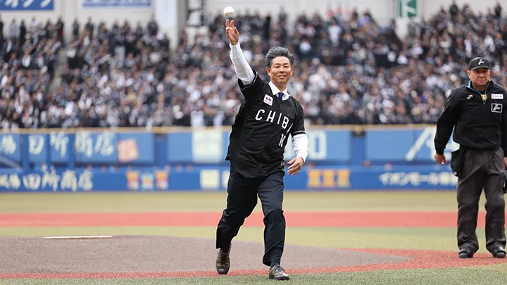 「あのコールに励まされたことを思い出しますね」 清水直行氏が始球式登板