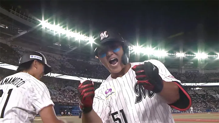 山口航輝が決勝弾含む5打点＆八木彬は7勝目！　千葉ロッテが3連勝