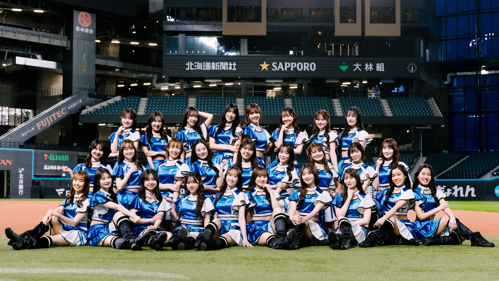 2026年賽季北海道日本火腿鬥士女孩成員 © HNF