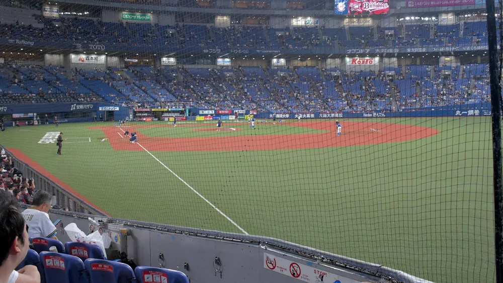 購入したB指定席からの景色 ©PLM