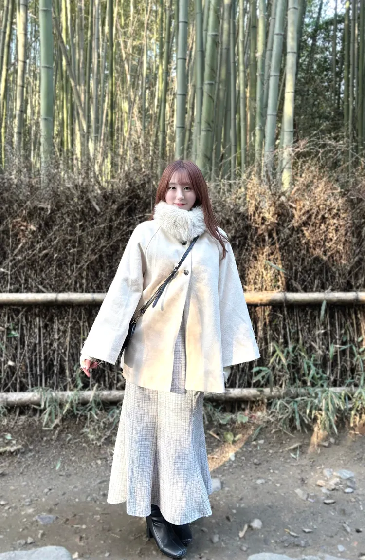 NANAMIさん私服ショット　©ORIX Buffaloes