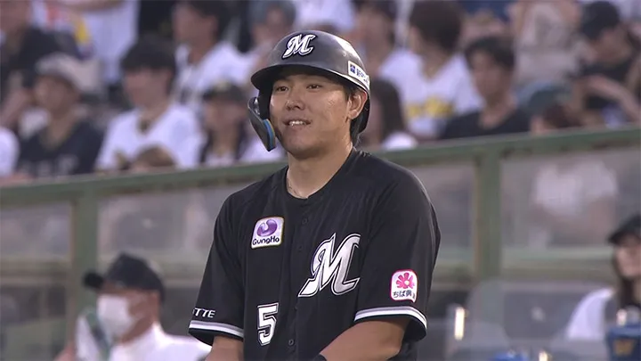 安田尚憲＆上田希由翔の連続タイムリーで4点を先制！