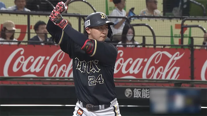 オリックス・バファローズ 紅林弘太郎選手 ©パーソル パ・リーグTV