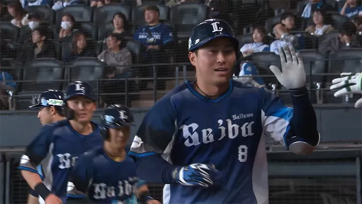 渡部聖弥が3号3ラン！「浮いてきた球を一発で仕留めることができた」