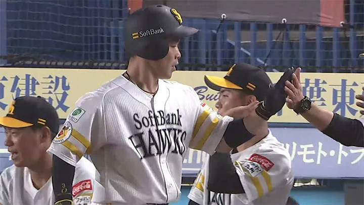 近藤健介が2試合連発の6号ソロ　12試合連続出塁と好調