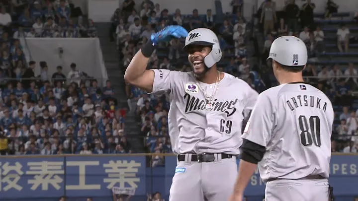 アセベドが来日初打席初安打 初昇格即スタメンで結果を残す