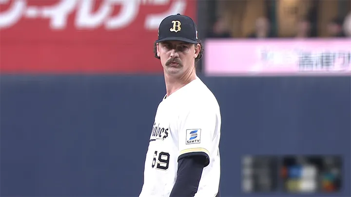 ジェリーが6回途中6安打1失点の粘投　来日後自己最多の9奪三振をマーク