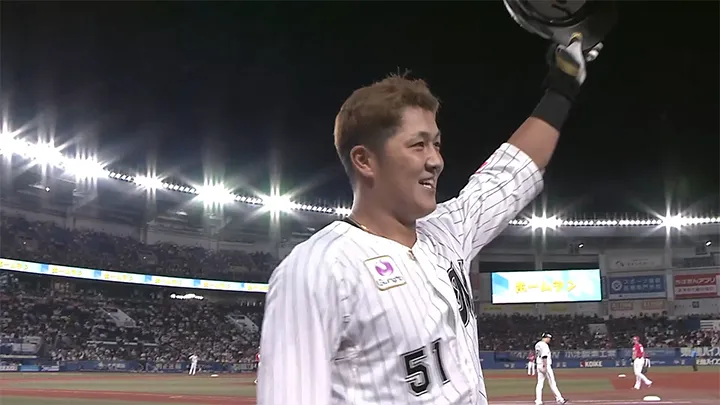 山口航輝の2試合連続弾は決勝3ランに！　千葉ロッテが連敗を止める
