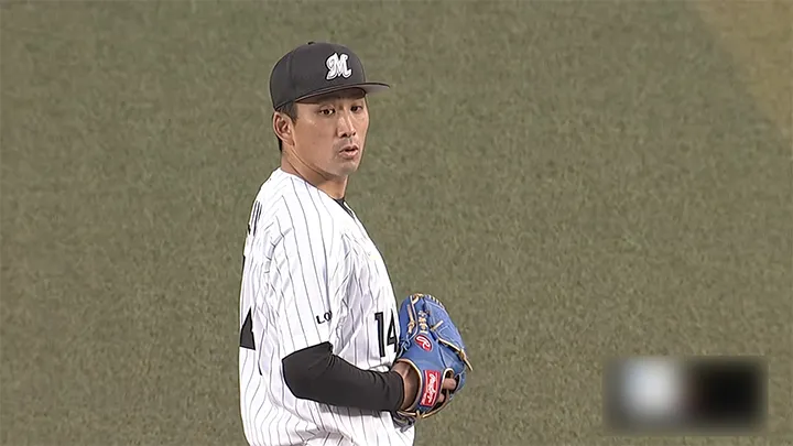 千葉ロッテマリーンズ・小島和哉投手 ©パーソル パ・リーグTV