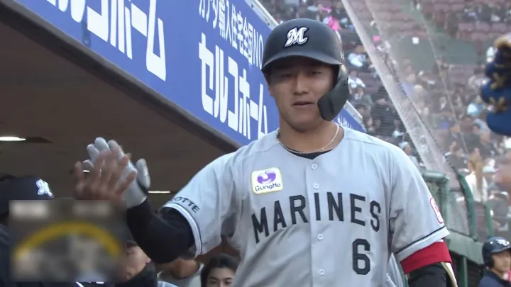 西川史礁が先制2号ソロ！「初回どんな形でも打ってやろう」7試合連続安打