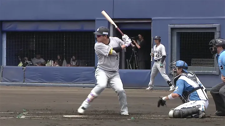 【ファーム】初回に角中勝也の3ランなどで先制！　千葉ロッテが逃げ切り勝利