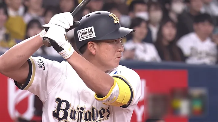 オリックス・バファローズ 杉本裕太郎選手 ©パーソル パ・リーグTV