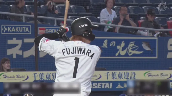 千葉ロッテマリーンズ・藤原恭大選手 ©パーソル パ・リーグTV