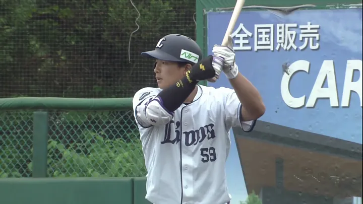 埼玉西武ライオンズ・横田蒼和選手 ©パーソル パ・リーグTV
