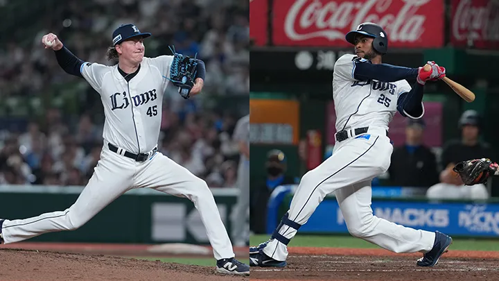 埼玉西武、ウィンゲンター＆カナリオと来季契約締結