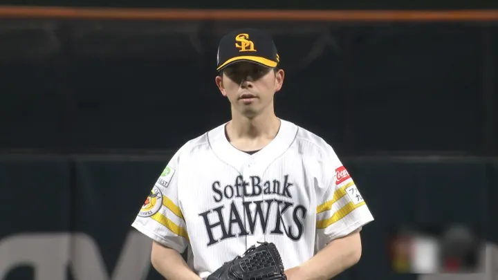 福岡ソフトバンクホークス・大関友久投手 ©パーソル パ・リーグTV