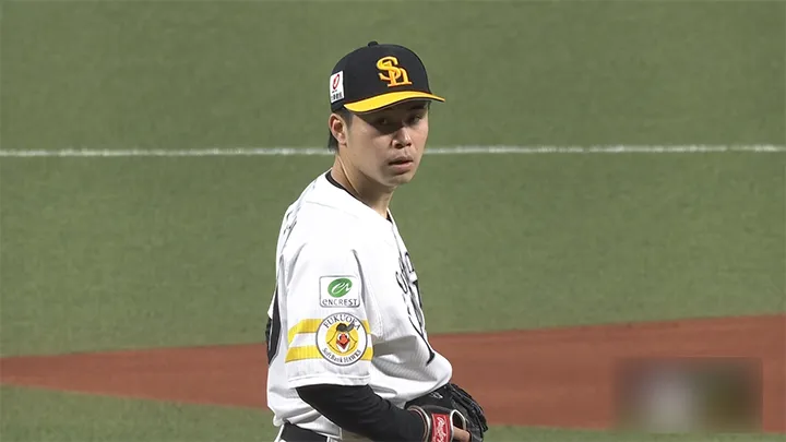 福岡ソフトバンクホークス・松本晴投手 ©パーソル パ・リーグTV
