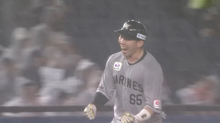 寺地隆成が勝ち越しグランドスラム　10得点で千葉ロッテ快勝