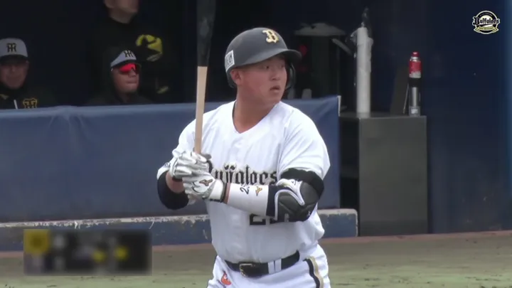 オリックス・バファローズ 内藤鵬選手 ©パーソル パ・リーグTV
