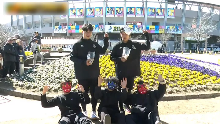 【キャンプ動画】松本晴＆前田悠伍が豆まき！【福岡ソフトバンク・2月3日】