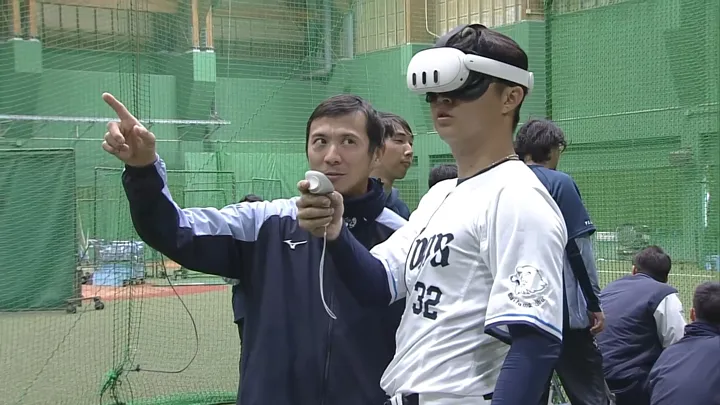 【キャンプ動画】南郷にモイネロ？山村崇嘉がVRで対戦イメージ【埼玉西武・2月16日】
