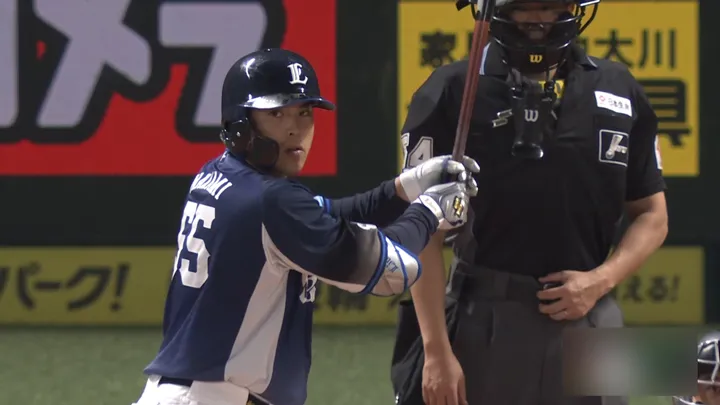 埼玉西武4番・仲三優太が待望のプロ1号「いい感触で打つことができました」