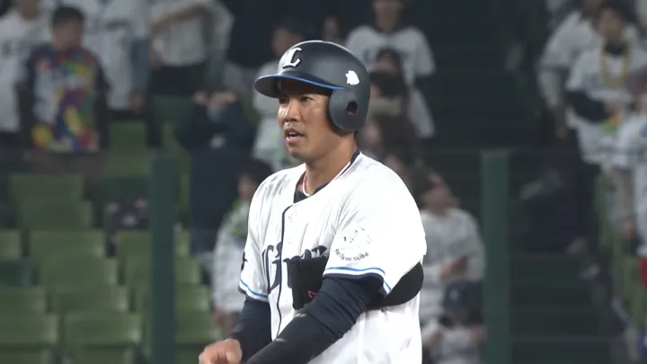 埼玉西武ライオンズ・桑原将志選手©パーソル パ・リーグTV