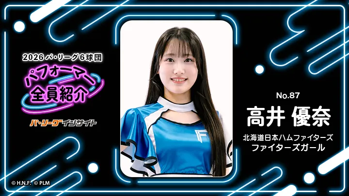 ファイターズガール 高井優奈さんに一問一答！【2026 パ6球団パフォーマー全員紹介 No.87】