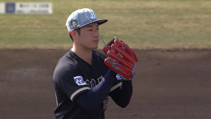 【キャンプ動画】復活目指す吉田輝星がライブBP登板【オリックス・2月15日】