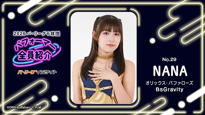 BsGravity NANAさんに一問一答！【2026 パ6球団パフォーマー全員紹介 No.29】