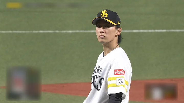 福岡ソフトバンクホークス・大津亮介投手 ©パーソル パ・リーグTV
