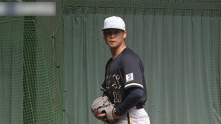 【キャンプ動画】山下舜平大、ブルペンでまさかの死球！？【オリックス・2月7日】