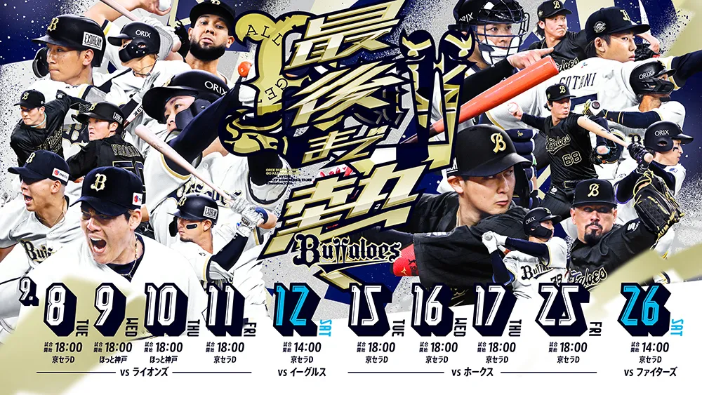 【最後まで熱く！】きょうのパ・リーグ【8月24日】