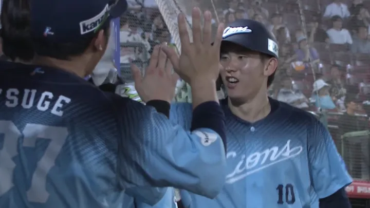 ドラ1・小島大河の2ランで決着　埼玉西武が延長戦制し3連勝